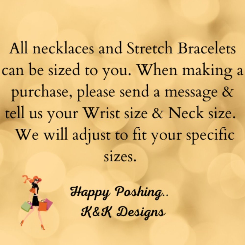 Necklaces and Stretch Bracelets
